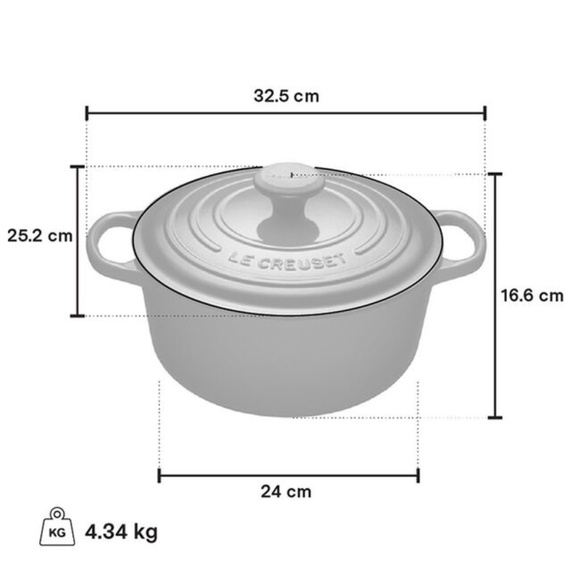 Le Creuset Dutch oven NIB - Picture 5 of 13